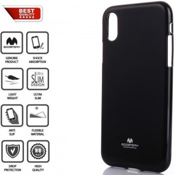Juodas goospery silikoninis idėklas  (IPHONE X/XS)